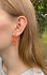 Nuni Copenhagen Jasmin-Earrings Earring Orange