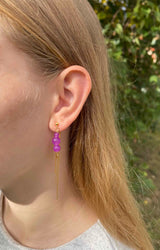 Nuni Copenhagen Jasmin-Earrings Earring Purple
