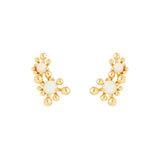 Nuni Copenhagen Winnie-Duo Earring Off-White