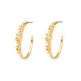 Nuni Copenhagen Winnie-Hoops Earring Off-White