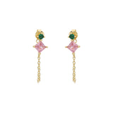 Nuni Copenhagen Alexia Earring Pink-Green