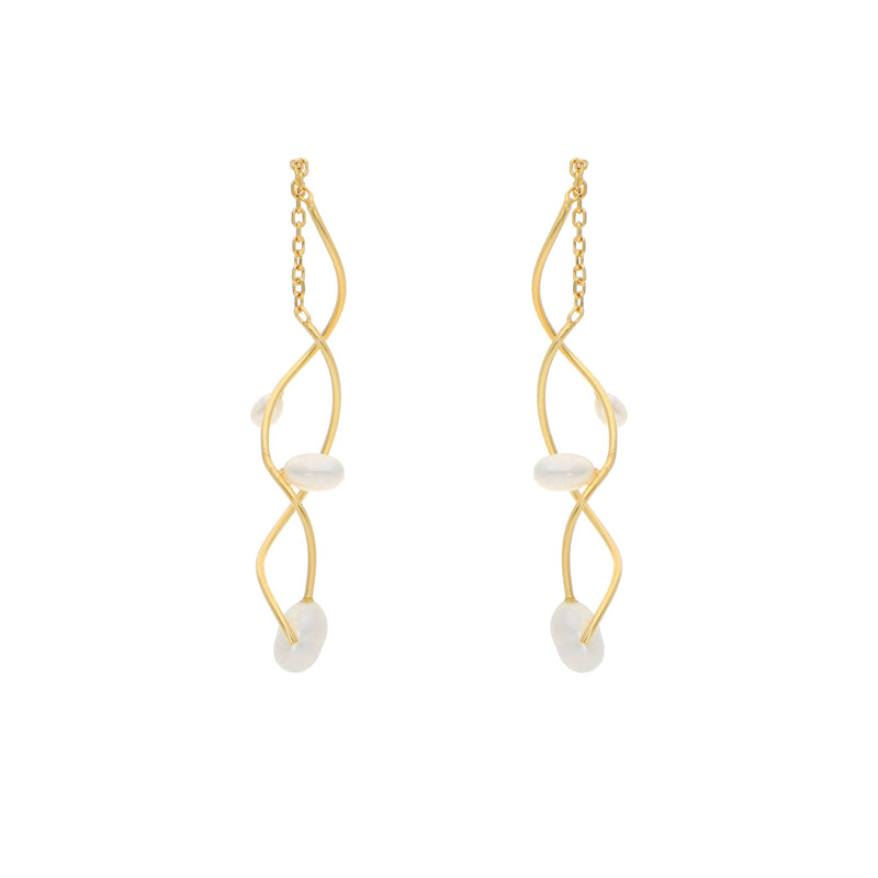 Nuni Copenhagen Angelina-Small Earring Pearl