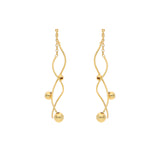 Nuni Copenhagen Angelina-Small Gold Earring Gold