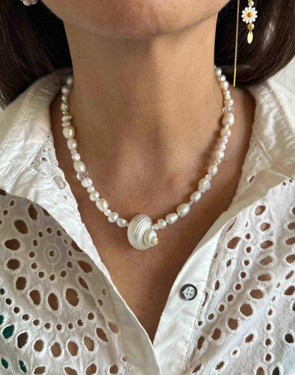 Nuni Copenhagen Cassandra Necklace Pearl