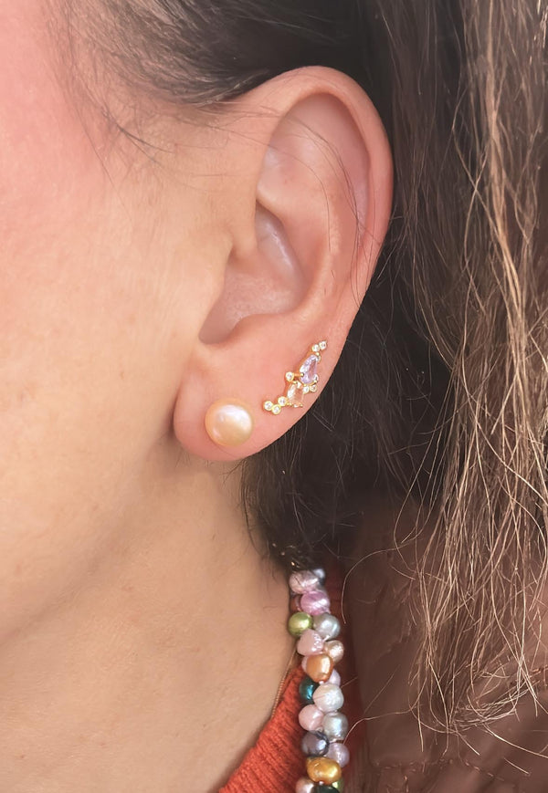 Nuni Copenhagen Ditte Earring Peach