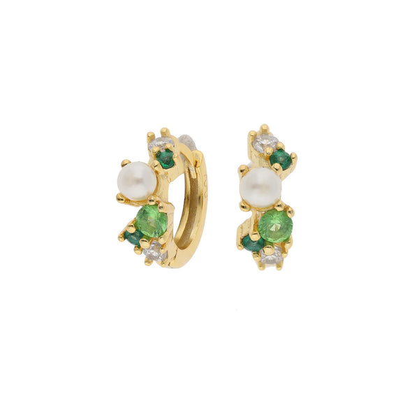 Nuni Copenhagen Ella Earring Green