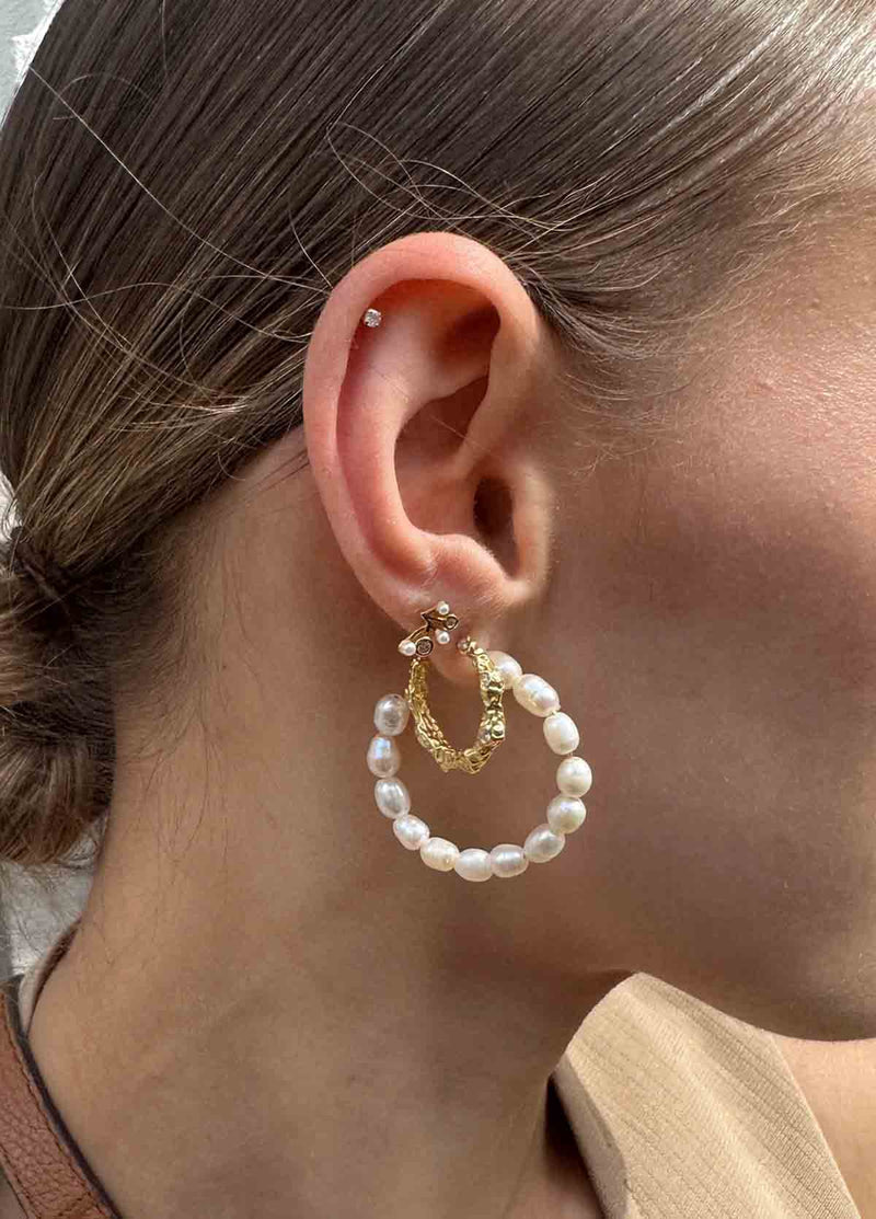 Nuni Copenhagen Lenette Earring White