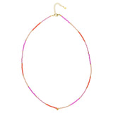 Nuni Copenhagen Line Necklace Coral Love