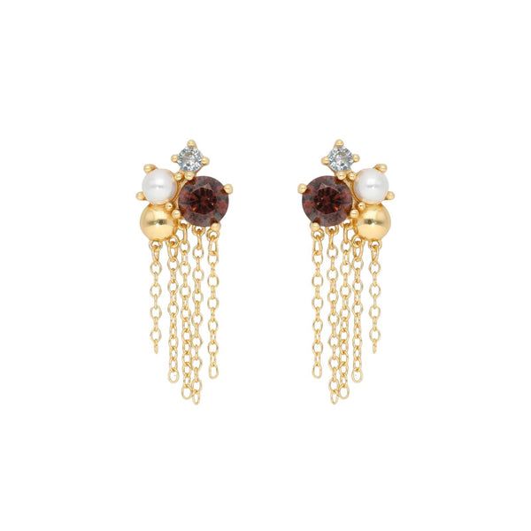 Nuni Copenhagen Maddie Earring Brown