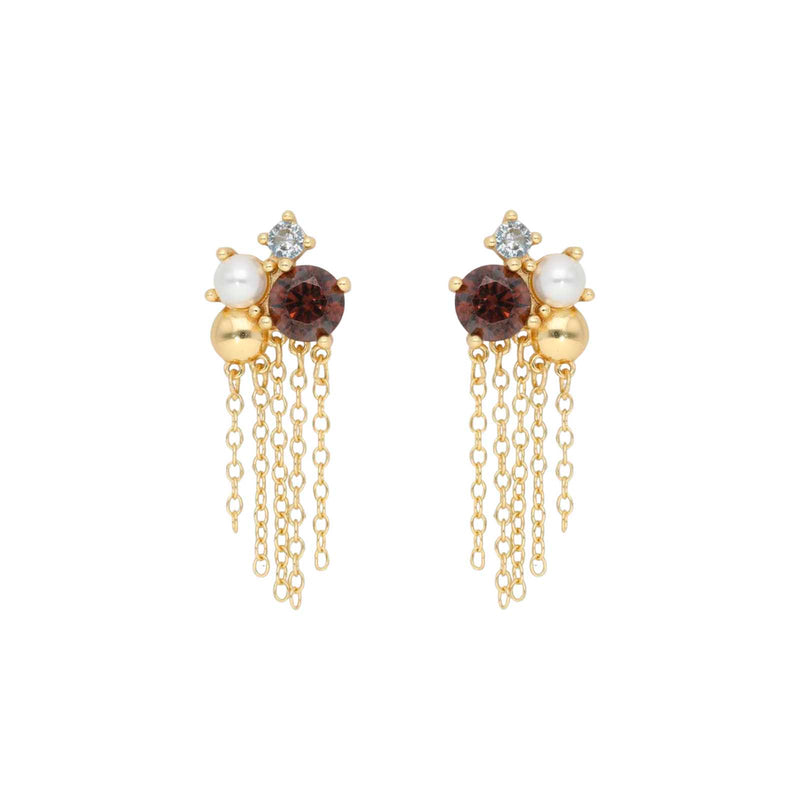 Nuni Copenhagen Maddie Earring Brown
