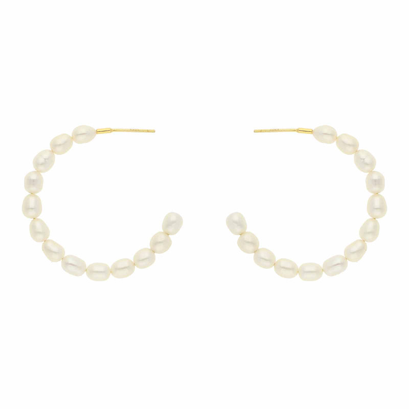 Nuni Copenhagen Maya-Large Earring Pearl