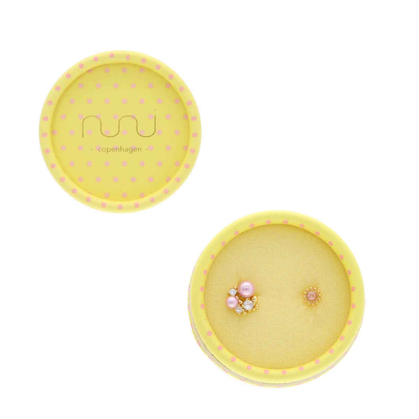 Nuni Copenhagen Pink Vibrations Earring Pink