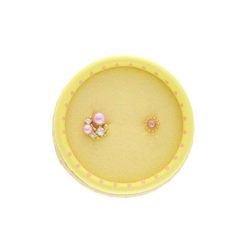 Nuni Copenhagen Pink Vibrations Earring Pink