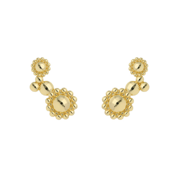 Nuni Copenhagen Ramona-Ear Crawler Earring Gold