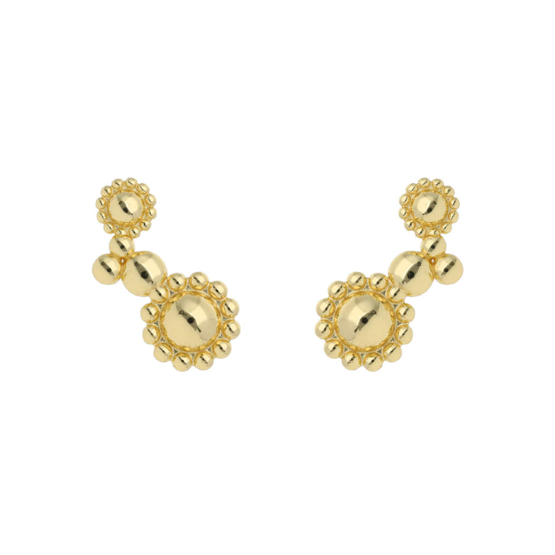 Nuni Copenhagen Ramona-Ear Crawler Earring Gold