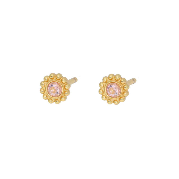 Nuni Copenhagen Ramona-Stud Earring Pink