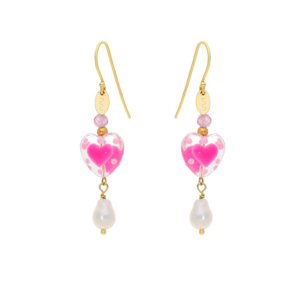 Nuni Copenhagen Rosalia-Earrings Earring Pink