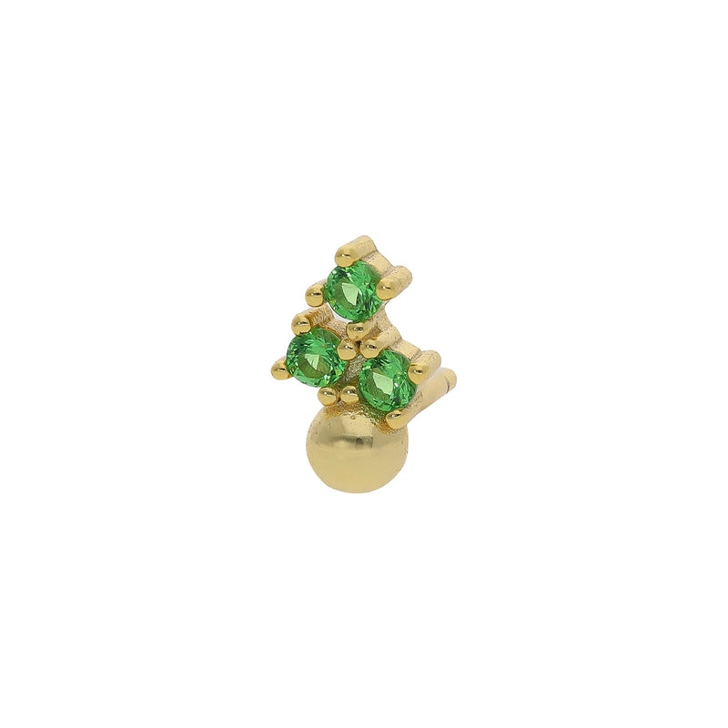 Nuni Copenhagen Theresa Earring Green