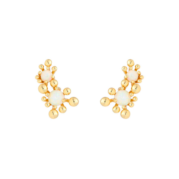 Nuni Copenhagen Winnie-Duo Earring Off-White