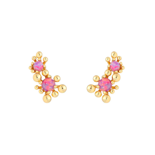 Nuni Copenhagen Winnie-Duo Earring Purple